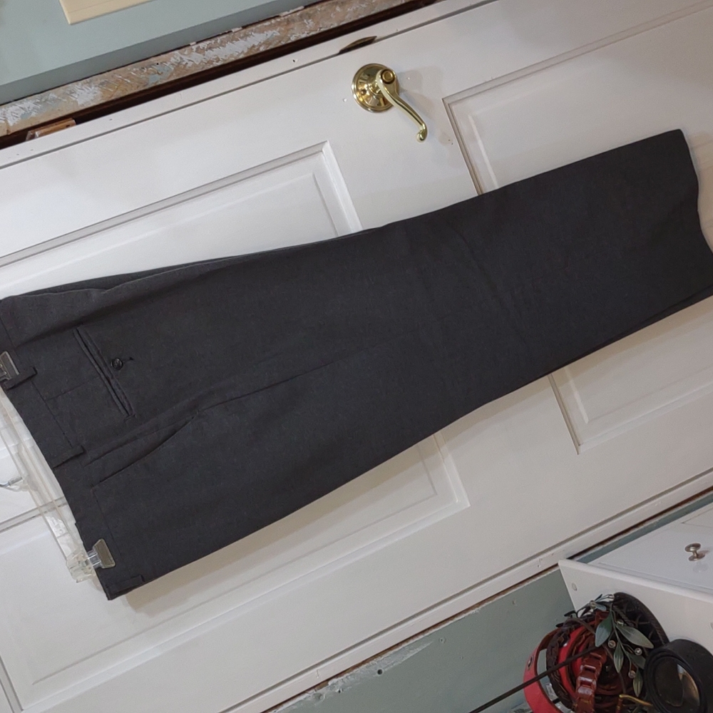 38x28.25 Flat Front Dress Pants